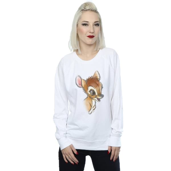 Disney Dam/kvinnor Bambi Drawing Sweatshirt