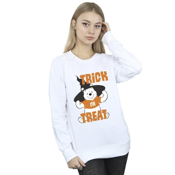 Disney Dam/Tjej Winnie The Pooh Trick Or Treat Sweatshirt