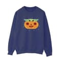 Miniatyrbild 1 av 3: Star Wars Dam/Tjej The Mandalorian Grogu Pumpkin Sweatshirt