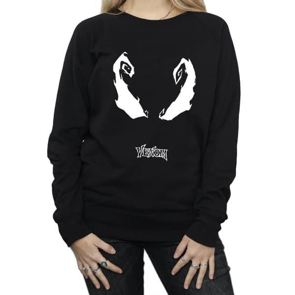 Marvel Dam/Tjej Spider-Man Venom Eyes Sweatshirt