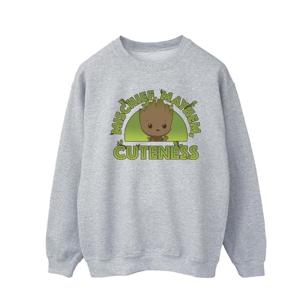 Marvel Mens I Am Groot Mischief Mayhem Sweatshirt