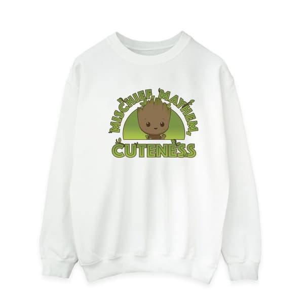 Marvel Mens I Am Groot Mischief Mayhem Sweatshirt