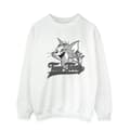 Miniatyrbilde 1 av 3: Tom And Jerry Mens Greyscale Square Sweatshirt