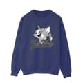 Miniatyrbilde 1 av 3: Tom And Jerry Mens Greyscale Square Sweatshirt