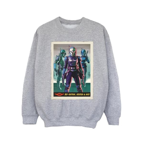 Star Wars Girls The Mandalorian Bo-Katan Koska and Axe Sweatshirt