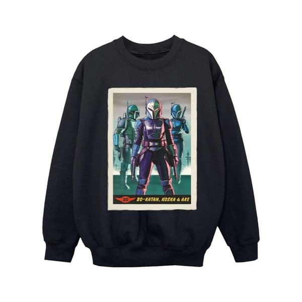 Star Wars Girls The Mandalorian Bo-Katan Koska and Axe Sweatshirt