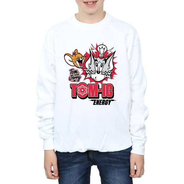 Tom And Jerry Boys Tomic Energy Sweatshirt
