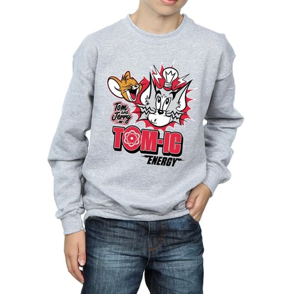Tom And Jerry Boys Tomic Energy Sweatshirt