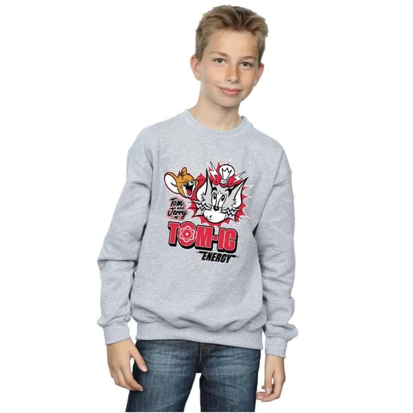 Tom And Jerry Tomic Energy-tröja för pojkar