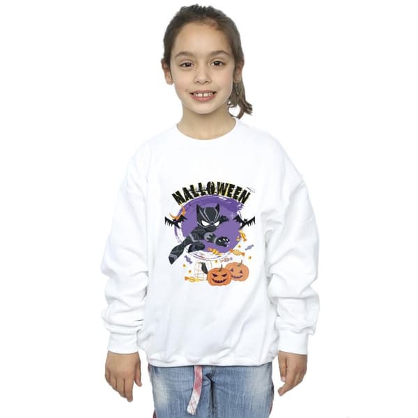 Marvel Girls Black Panther Halloween Sweatshirt