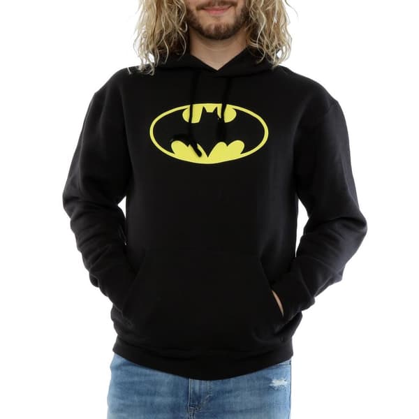 DC Comics Mens Batman Logo Hoodie