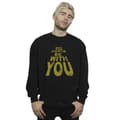 Miniatyrbilde 2 av 4: Star Wars Mens May The Force Be With You Sweatshirt
