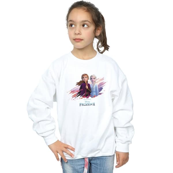 Disney Girls Frozen 2 Elsa And Anna Nature Is Beautiful Sweatshirt