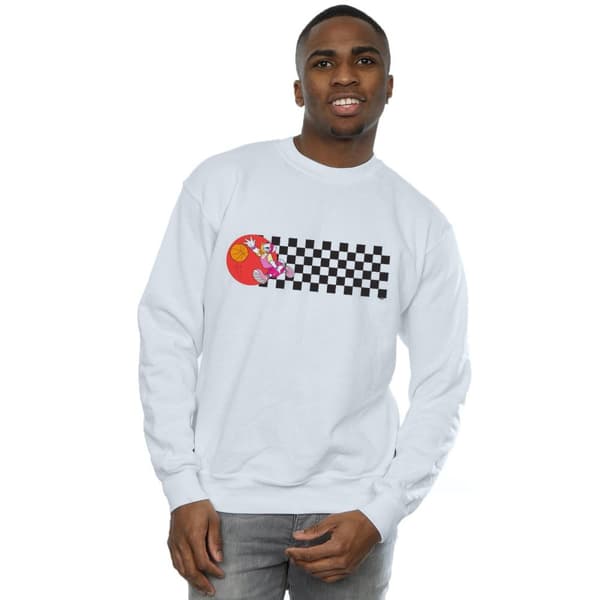 Disney Mens Daisy Duck Dribbling Sweatshirt