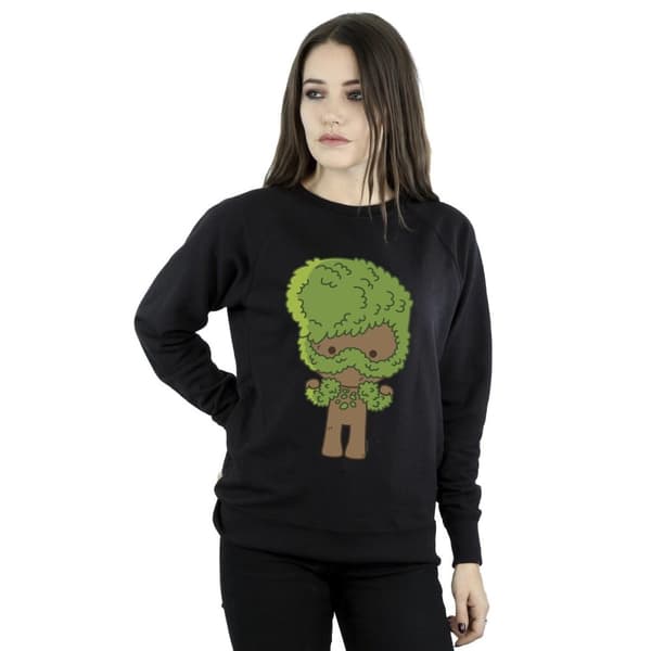 Marvel Womens/Ladies I Am Groot Chibi Flex Sweatshirt