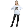Miniatyrbillede 4 af 5: Marvel Womens/Ladies Avengers Infinity War Marvel Logo Sweatshirt