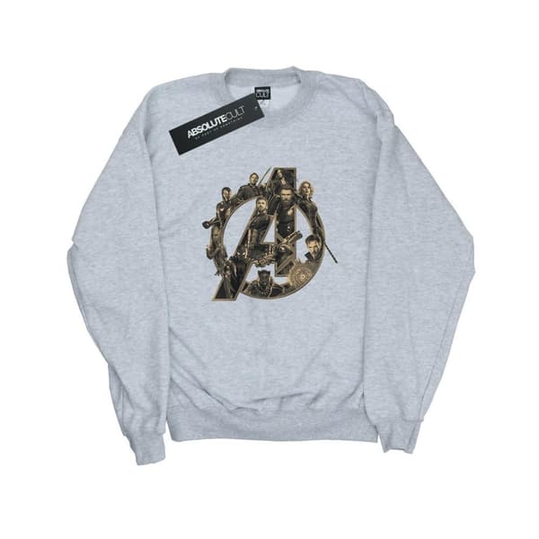 Marvel Womens/Ladies Avengers Infinity War Marvel Logo Sweatshirt