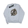 Miniatyrbillede 1 af 5: Marvel Womens/Ladies Avengers Infinity War Marvel Logo Sweatshirt