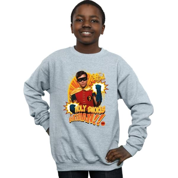 DC Comics Pojkar Batman TV Series Holy Smokes Sweatshirt