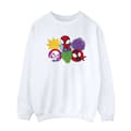 Miniatyrbillede 1 af 4: Marvel Womens/Ladies Spidey And His Amazing Friends Faces Sweatshirt