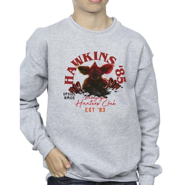 Netflix Boys Stranger Things Hunters Club Sweatshirt