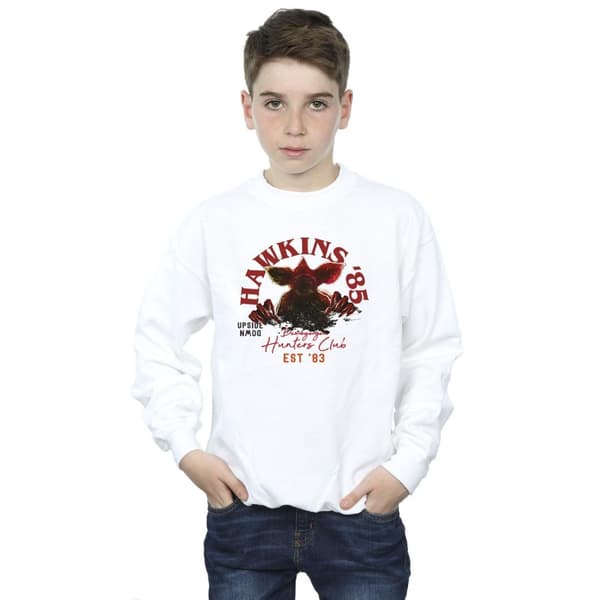 Netflix Boys Stranger Things Hunters Club Sweatshirt