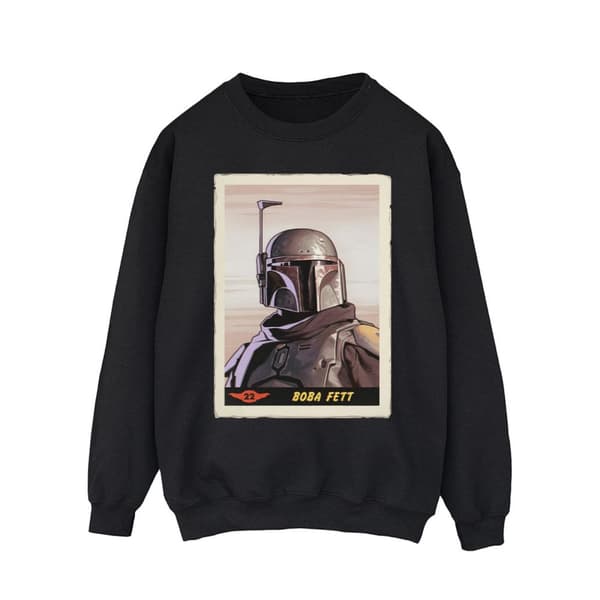 Star Wars Mens The Mandalorian Boba Fett Sweatshirt