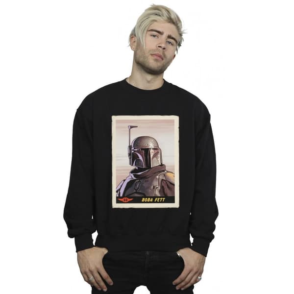 Star Wars Mens The Mandalorian Boba Fett Sweatshirt