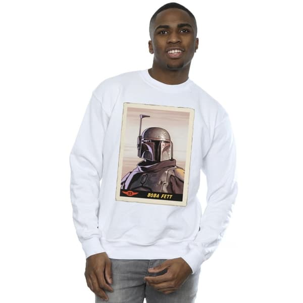Star Wars Mens The Mandalorian Boba Fett Sweatshirt