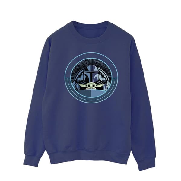 Star Wars Mens The Mandalorian Grogu Ready For Adventure Sweatshirt