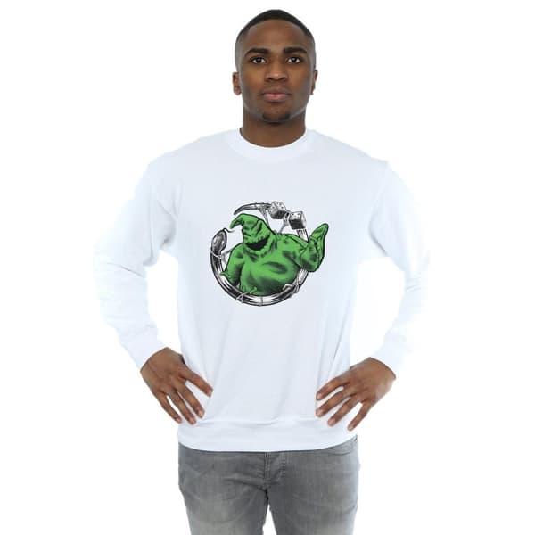 Disney Mens Nightmare Before Christmas Roll The Dice Sweatshirt