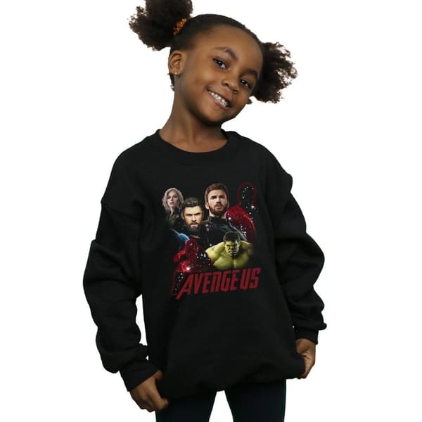 Marvel Avengers Infinity War The Fallen-tröja för flickor