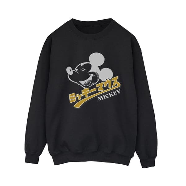 Disney Japansk sweatshirt med Musse Pigg för damer/damer