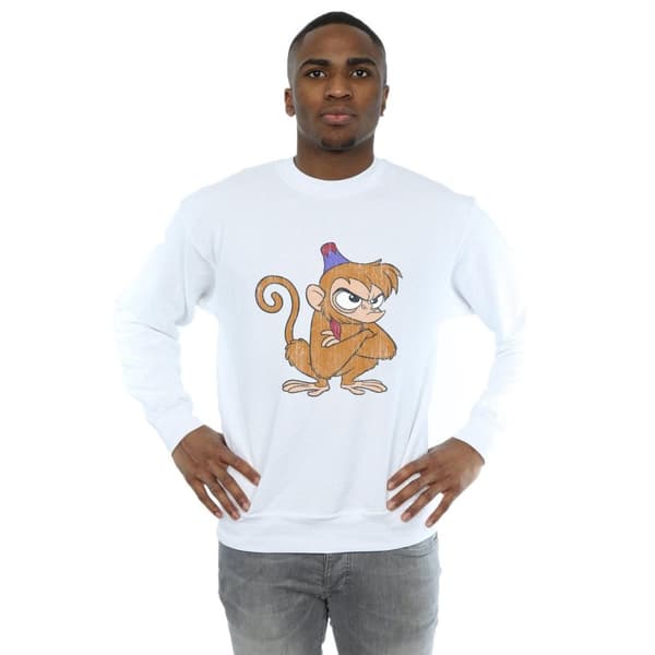 Disney Mens Aladdin Classic Angry Abu Sweatshirt
