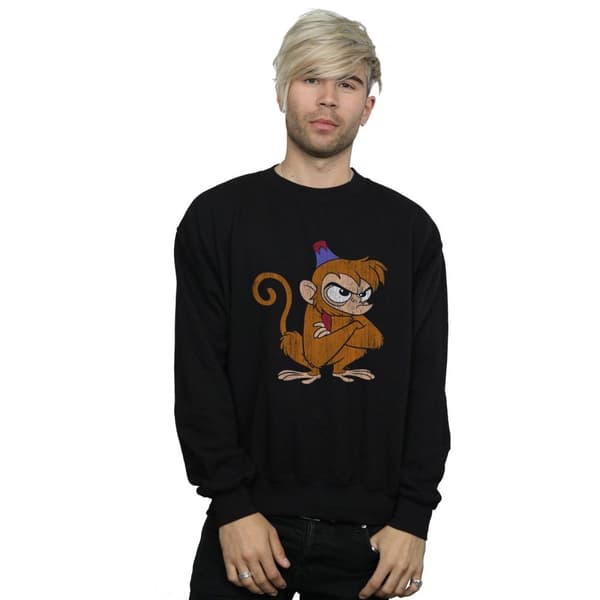 Disney Mens Aladdin Classic Angry Abu Sweatshirt