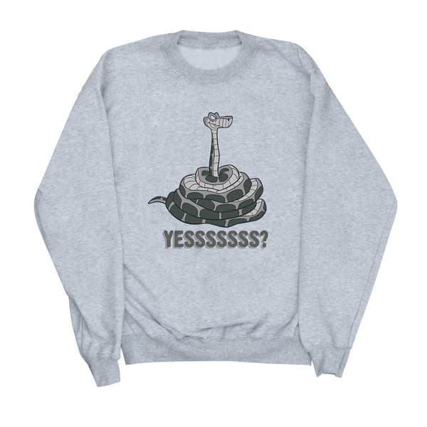 Disney Dam/Tjej Djungelboken Kaa Yesssss Sweatshirt