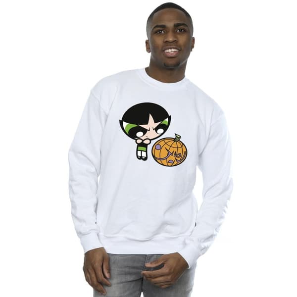 The Powerpuff Girls Mens Girls Buttercup Pumpkin Sweatshirt