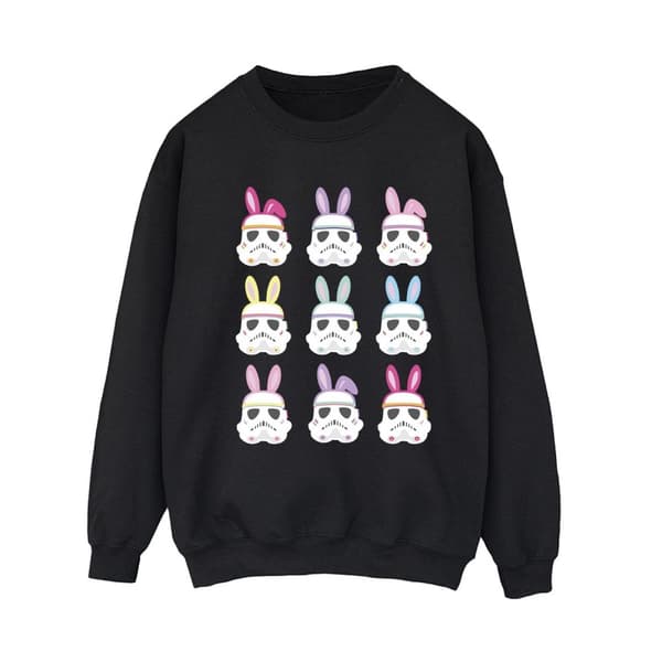 Star Wars Dam/kvinnor Stormtrooper Easter Bunnies Sweatshirt