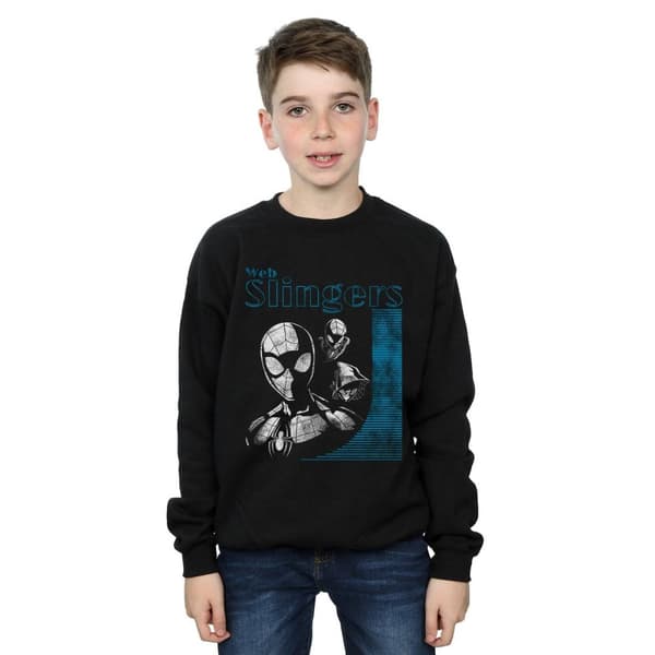Marvel Boys Spider-Man Web Slingers Sweatshirt