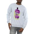 Miniatyrbild 4 av 5: DC Comics Mens Justice League Movie Team Borstad Sweatshirt