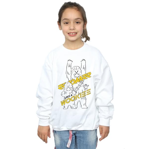 Star Wars Girls Roar Like A Wookiee Sweatshirt