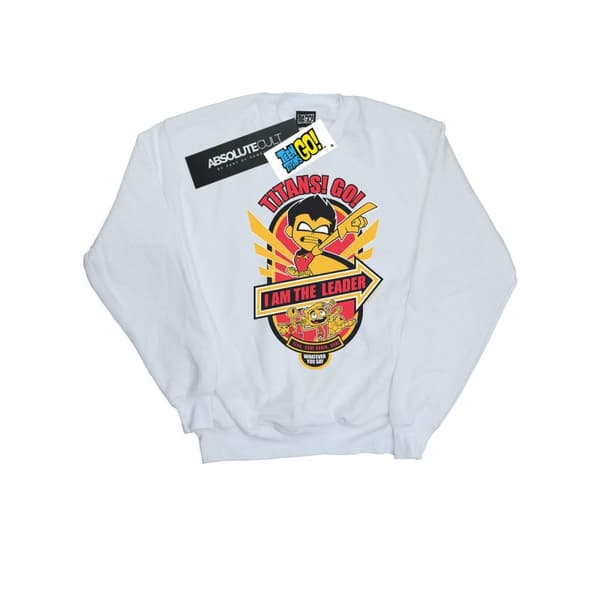 DC Comics Girls Teen Titans Go I Am The Leader Sweatshirt