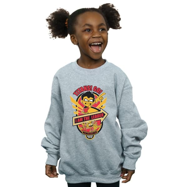 DC Comics Girls Teen Titans Go I Am The Leader Sweatshirt