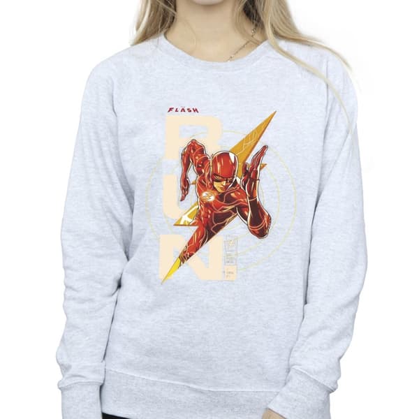 DC Comics Dam/Tjej The Flash Run Sweatshirt