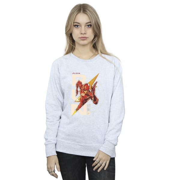 DC Comics Dam/Tjej The Flash Run Sweatshirt