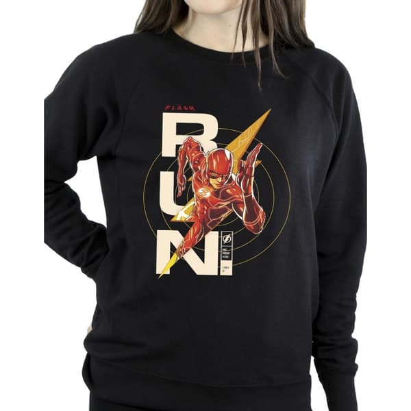 DC Comics Dam/Tjej The Flash Run Sweatshirt