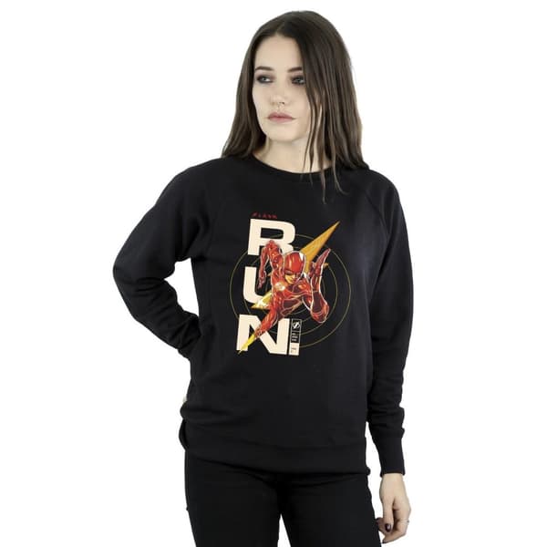 DC Comics Dam/Tjej The Flash Run Sweatshirt