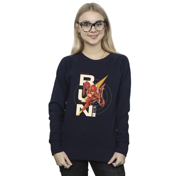 DC Comics Dam/Tjej The Flash Run Sweatshirt