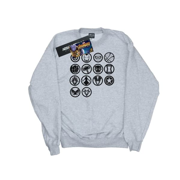 Marvel Womens/Ladies Avengers Infinity War Icons Assemble Sweatshirt