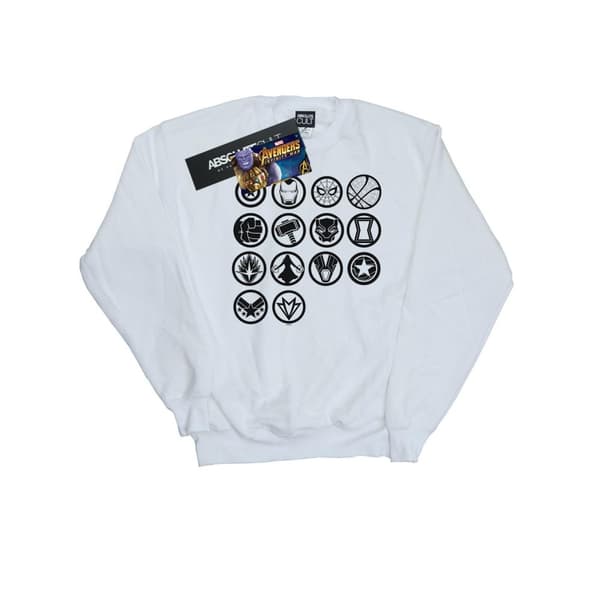 Marvel Womens/Ladies Avengers Infinity War Icons Assemble Sweatshirt